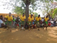 Women in Benin’s Donga Region in local celebration/Photo Credit: Kelly Dale, WI-HER