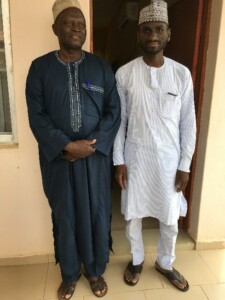 Dr. Wara (left) and Dr. Abubakar (right) at the Gesse VVF Center, Birnin-Kebbi, Kebbi State, Nigeria. Photo Credit: Morgan Mickle