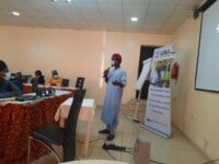 Gender and Youth Ambassadors at a quarterly experience sharing meeting; Photo by IHP Bauchi