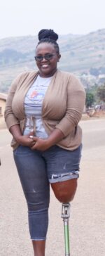 Charlotte Kangume, co-founder of Amputee Self-Help Network